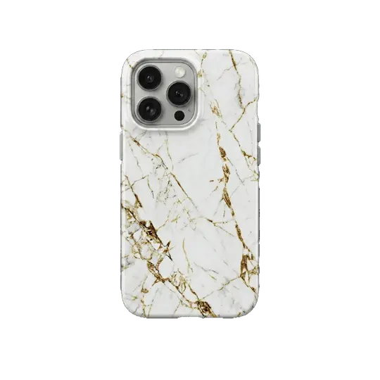 Ideal Of Sweden Printed Case iPhone 16 Pro Max Carrara Gold