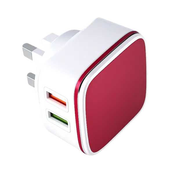 iSAFE 2USB Port QC Home Charger