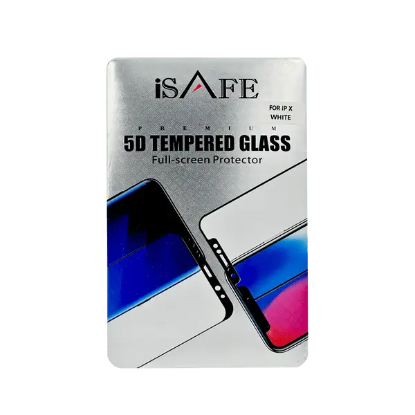 iSAFE 5D Glass Screen Guard Iphonex White