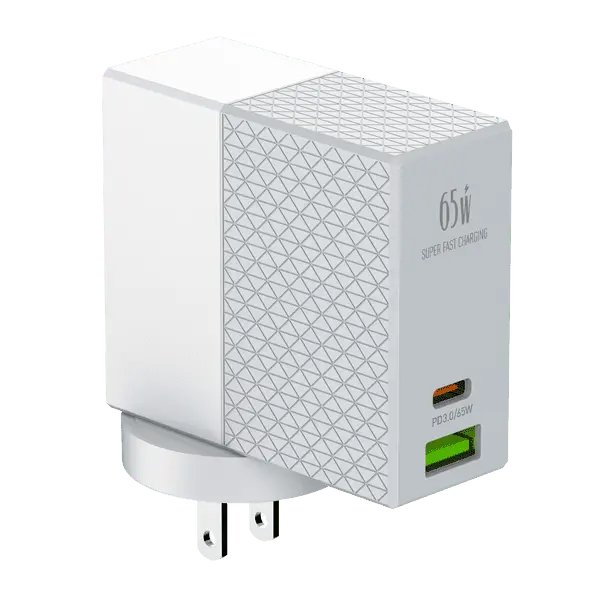 iSAFE 65W PD Home Charger With Uk+eu+us Plug A2620C