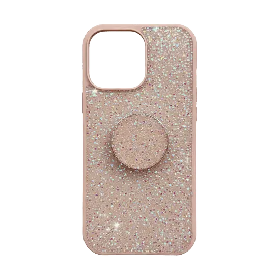 iSAFE Bling Pop Up Hard Cover iPhone 16 Pro Max Desert Titanium
