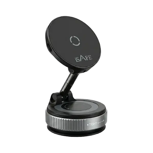iSAFE IS007S Vacuum Suction Wireless Charging Stand Holder