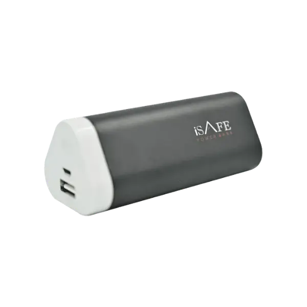 iSAFE New Powerbank 10000MAH Black
