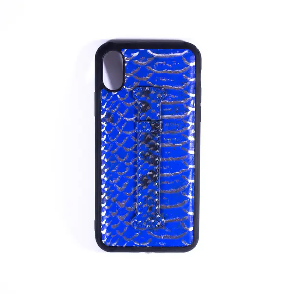 iSAFE Signature Snake Leather Ring Back Case