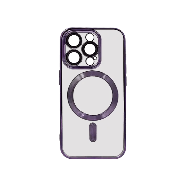 Jcase MagSafe Design Case iPhone 15 Pro Purple
