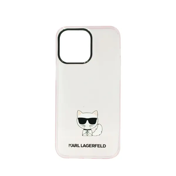 Karl Lagerfeld Iml Transparent Choupette Body Hard Case For iPhone 14 Pro Max