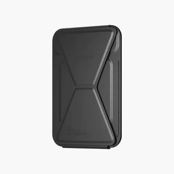 Keephone Ac 06 Magclip Leather Wallet With Stand Black