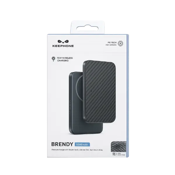 Keephone Brendy Pb 50 5000MAH Power Bank Black