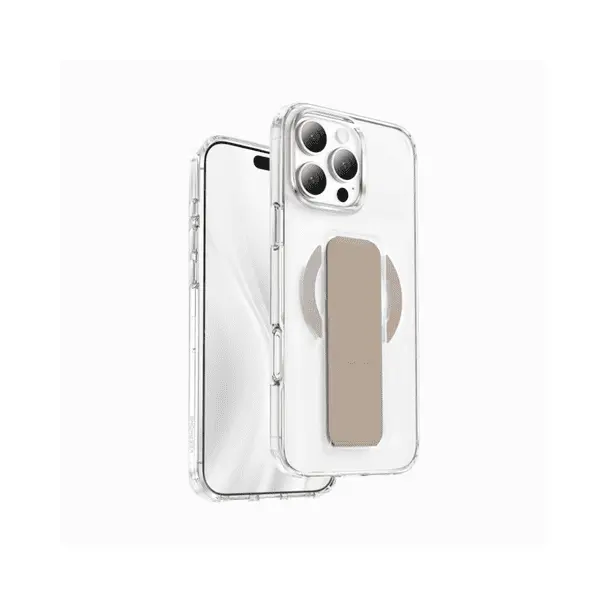 Keephone Maggrip Case Clear Desert Titanium