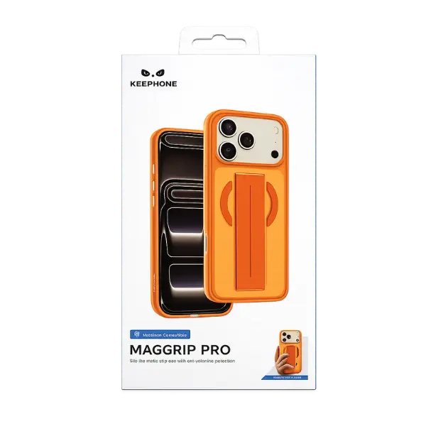 Keephone Maggrip Pro Case iPhone 17 Pro Max Cosmic Orange