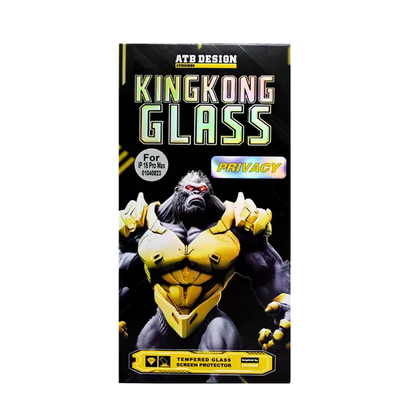 Kingkong Tempered Glass Screen Protector iPhone 15 Pro Max Privacy