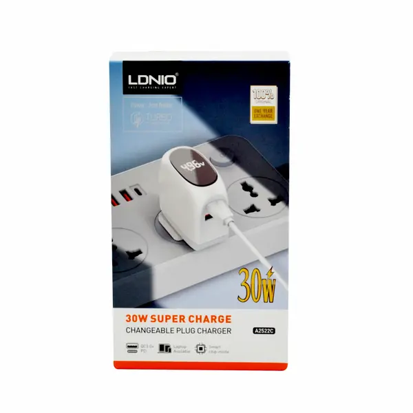 Ldnio A2522C Home Charger With Type C To Type C Cable