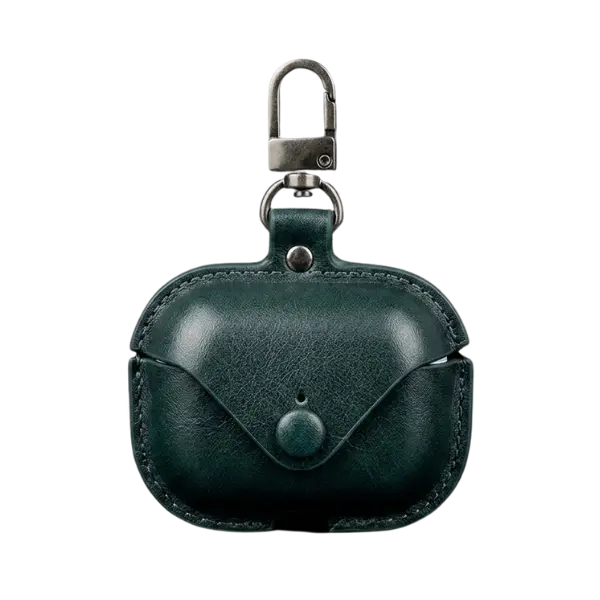 Leather Case AirPods PRO2 Green