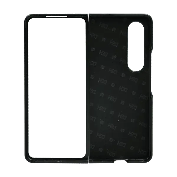 Leather Hard Case Galaxy FOLD4 Black