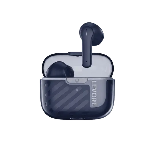Levore Tws Wireless Transparent Earbuds Blue LBT305 Blu
