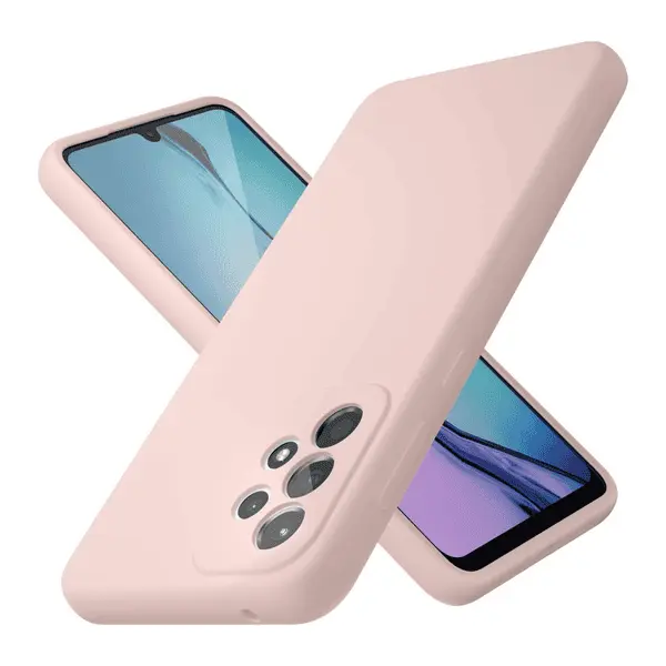 M Silicone Case For Galaxy M32 Pink