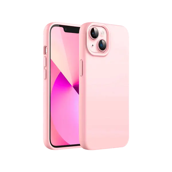 M Silicone Case For iPhone 13 Pro Max Pink