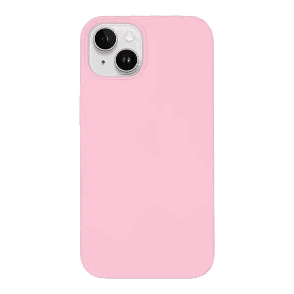 M Silicone Case For iPhone 14 Plus Pink