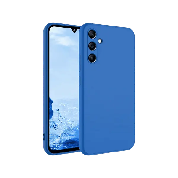 M Silicone Case For Samsung Galaxy A56 Blue