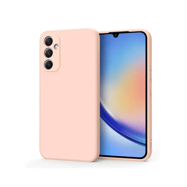 M Silicone Case For Samsung Galaxy A56 Pink