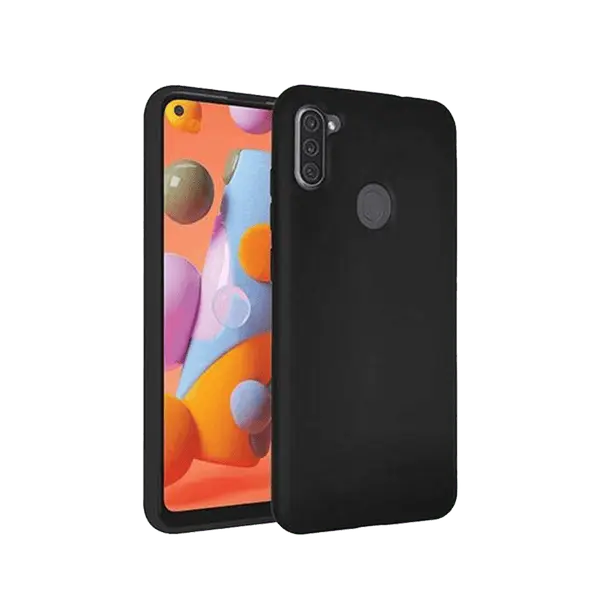 M Silicone Case Galaxy A11 Black