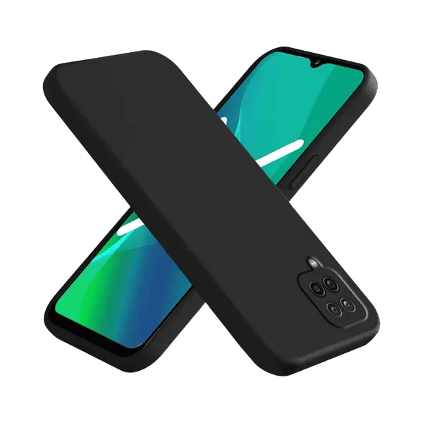 M Silicone Case Galaxy A12 Black