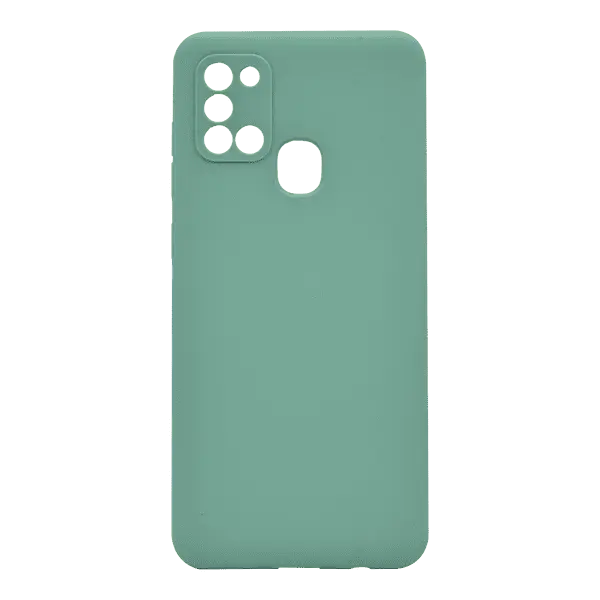 M Silicone Case Galaxy A21S Green