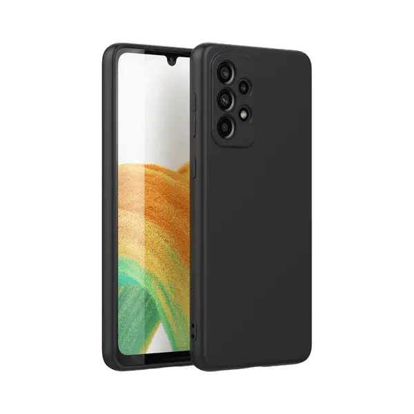 M Silicone Case Galaxy A23 Black