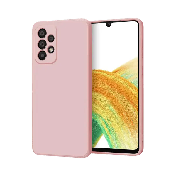 M Silicone Case Galaxy A33 Pink