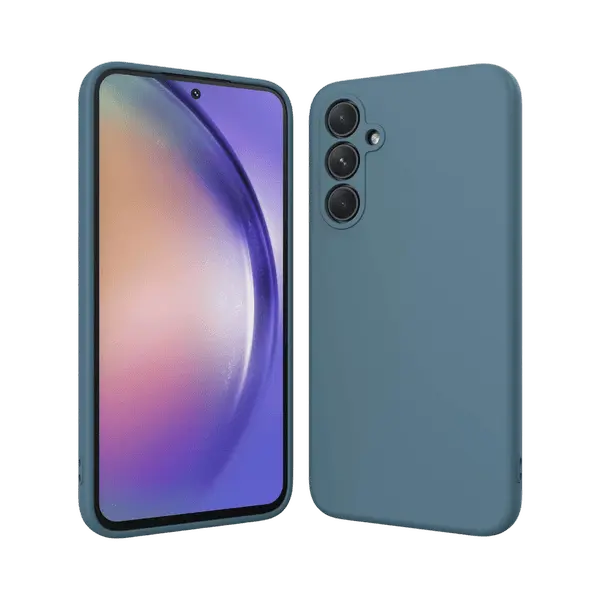M Silicone Case Galaxy A34 Blue