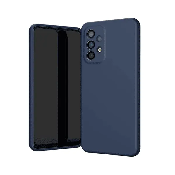 M Silicone Case Galaxy A52 Blue