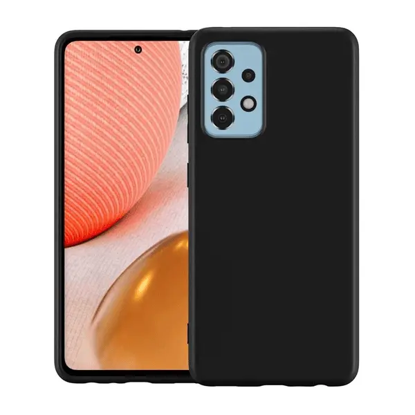 M Silicone Case Galaxy A72 Black