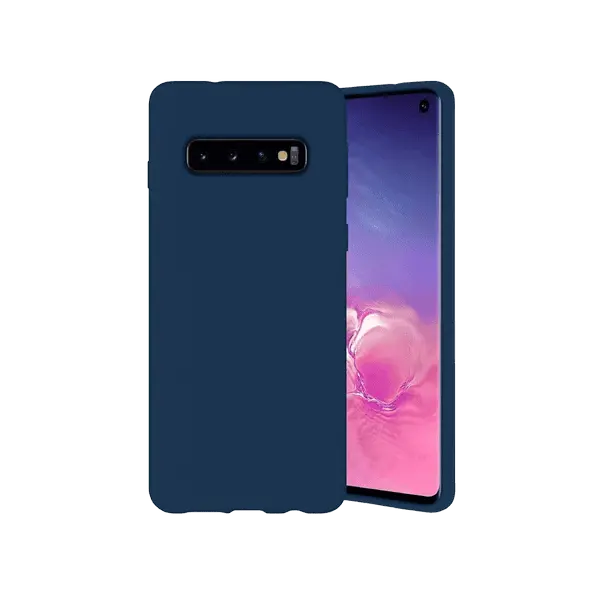 M Silicone Case Galaxy S10 Blue