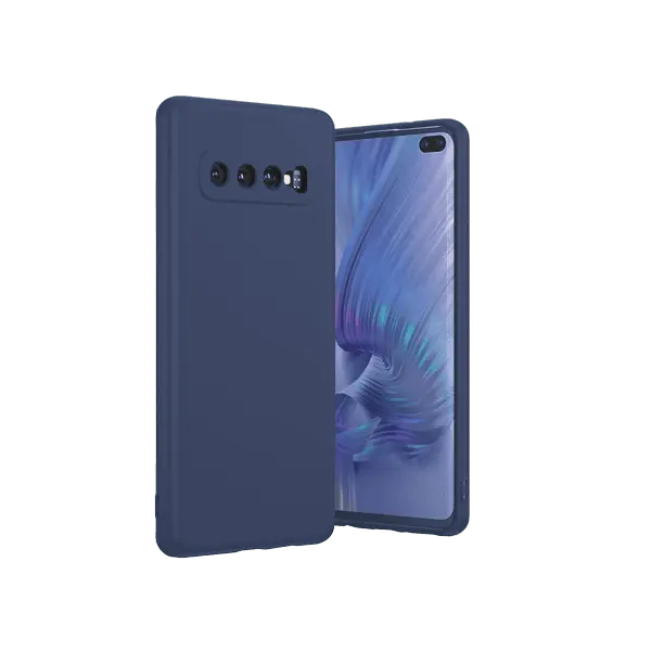 M Silicone Case Galaxy S10 Plus Blue