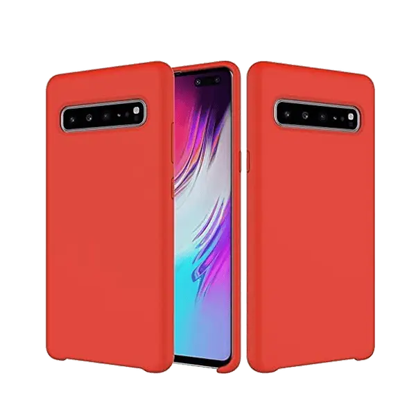 M Silicone Case Galaxy S10 Plus Red