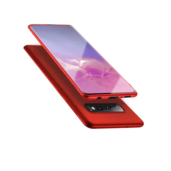 M Silicone Case Galaxy S10 Red