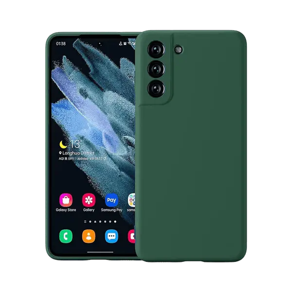 M Silicone Case Galaxy S21 Plus Green