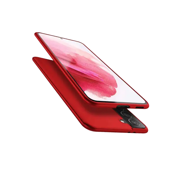 M Silicone Case Galaxy S21 Red