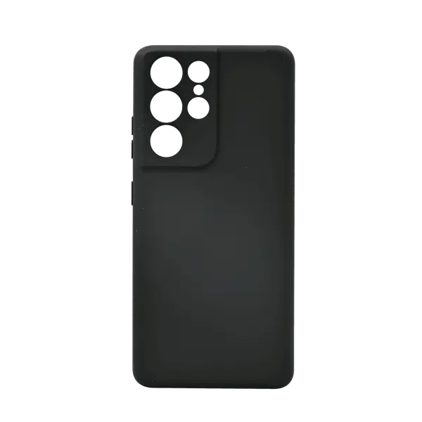 M Silicone Case Galaxy S21 Ultra Black