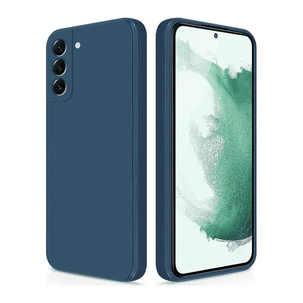 M Silicone Case Galaxy S22 Blue