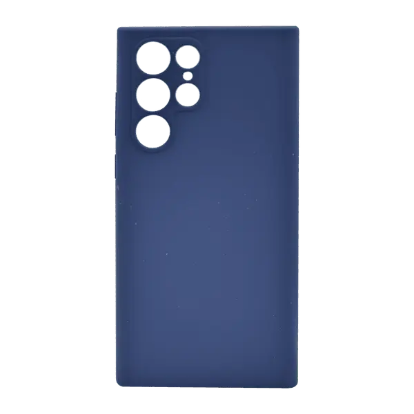 M Silicone Case Galaxy S22 Ultra Blue