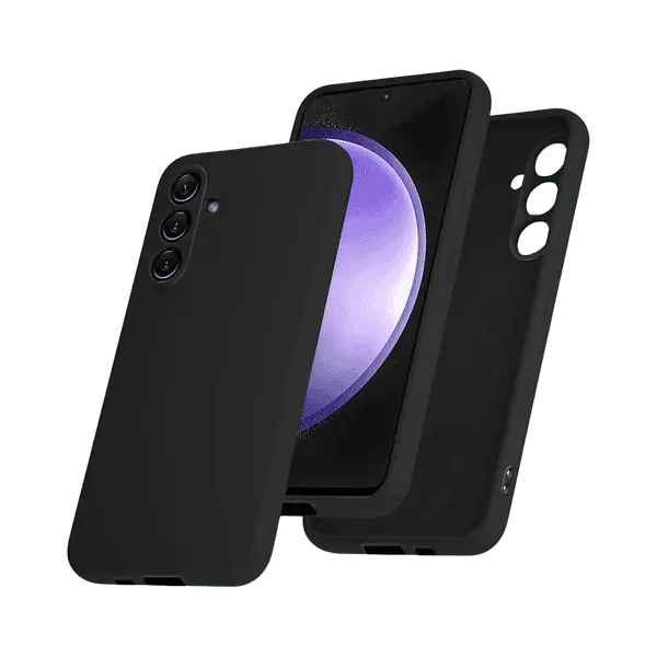 M Silicone Case Galaxy S23 Fe Black