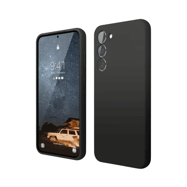 M Silicone Case Galaxy S23 Plus Black