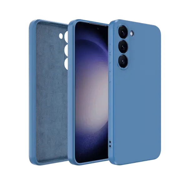 M Silicone Case Galaxy S23 Plus Blue