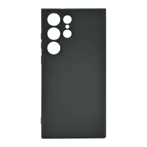 M Silicone Case Galaxy S23 Ultra Black