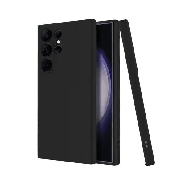 M Silicone Case Galaxy S24 Ultra Black