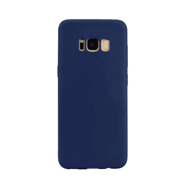 M Silicone Case Galaxy S8 Plus Blue