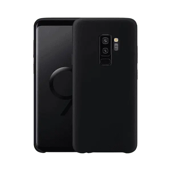 M Silicone Case Galaxy S9 Plus Black