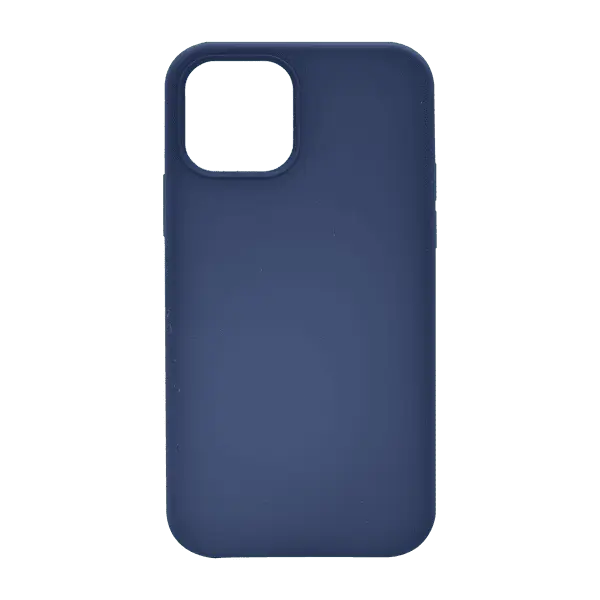 M Silicone Case iPhone 12 12 Pro Midnight Blu