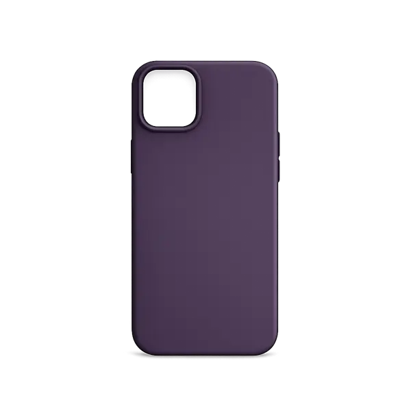 M Silicone Case iPhone 14 Elderberry